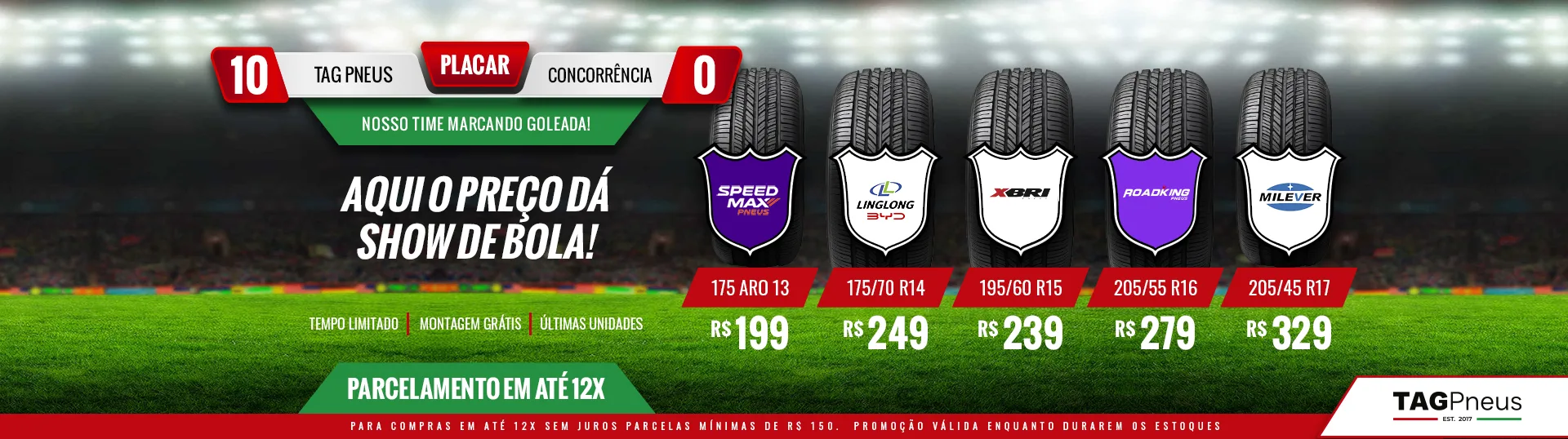 Ofertas de Pneus e Rodas em Samambaia DF